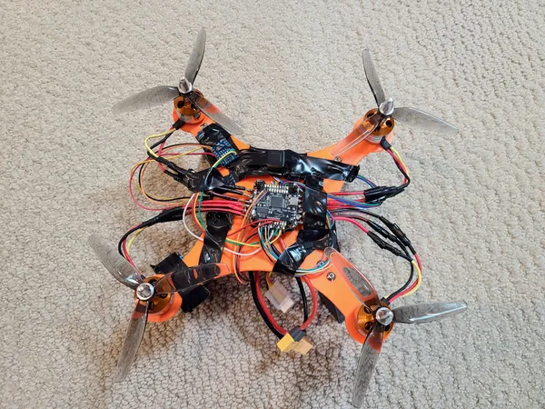 Autonomous delivery drone